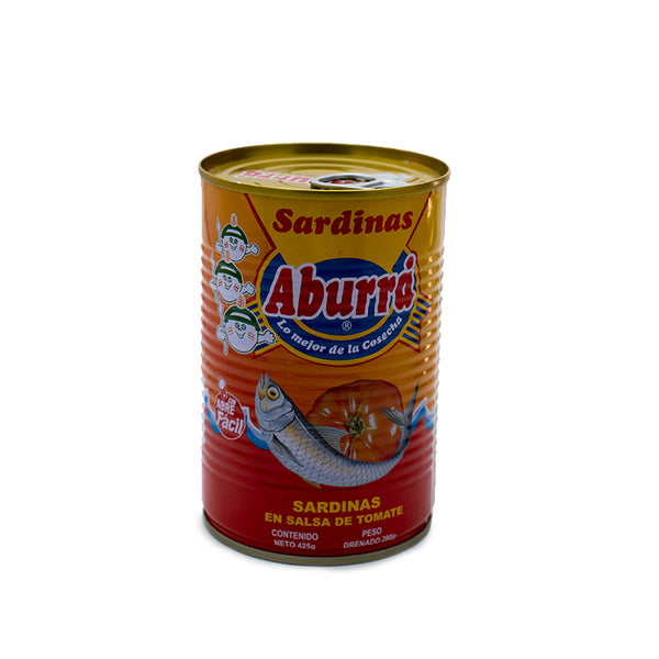 SARDINA ABURRA 425G S/TOMATE